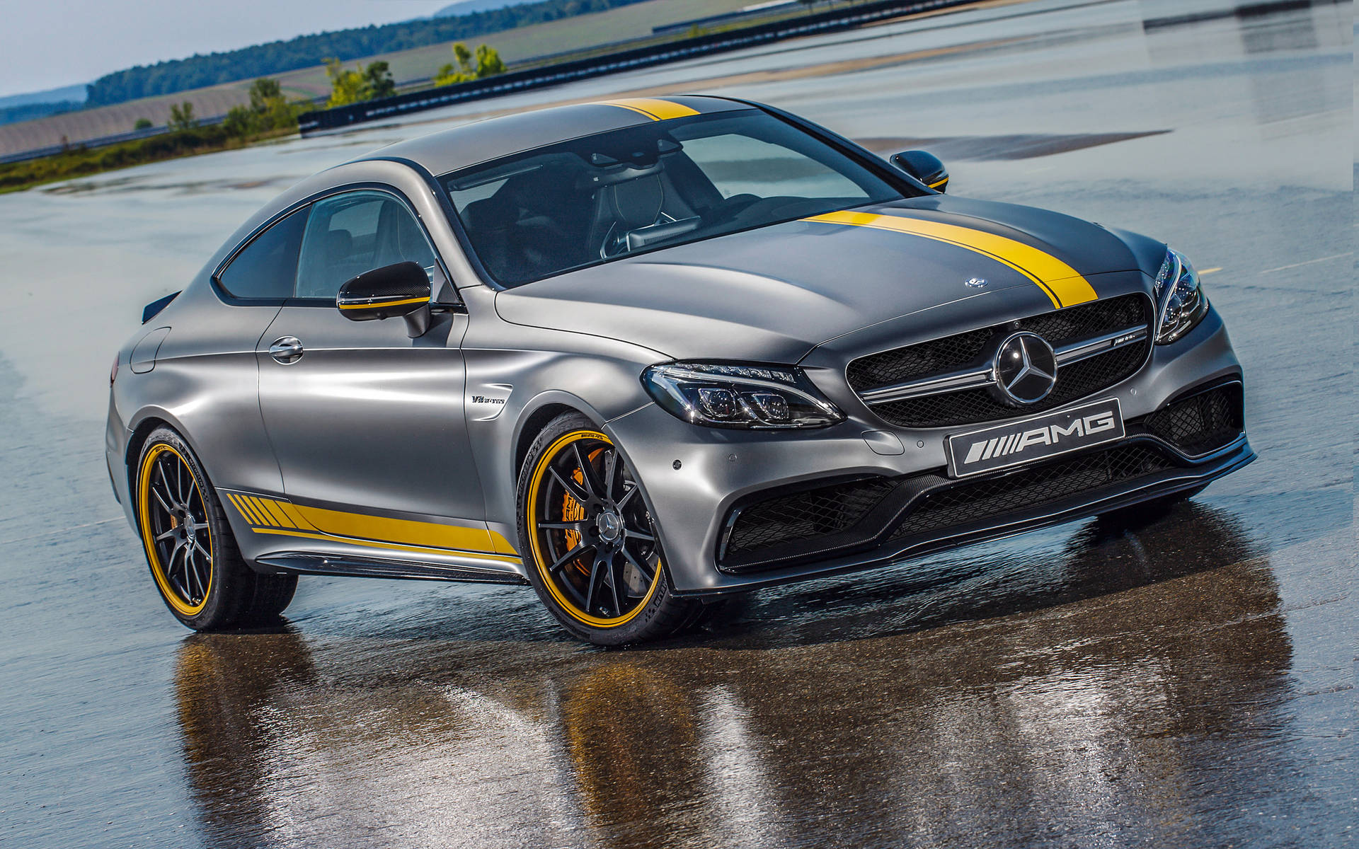 Accelerate Your Style In The Mercedes-benz Amg Background