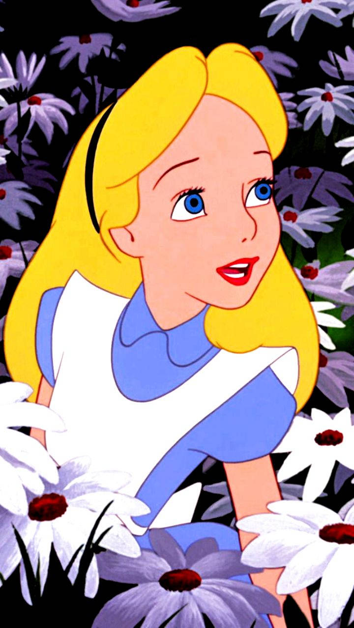 Access The Magic Of Alice In Wonderland On Your Smartphone! Background