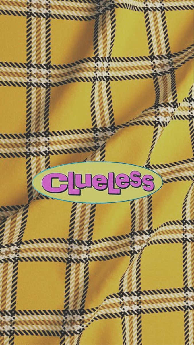 Accessorize With Aesthetic Yellow Plaid Background