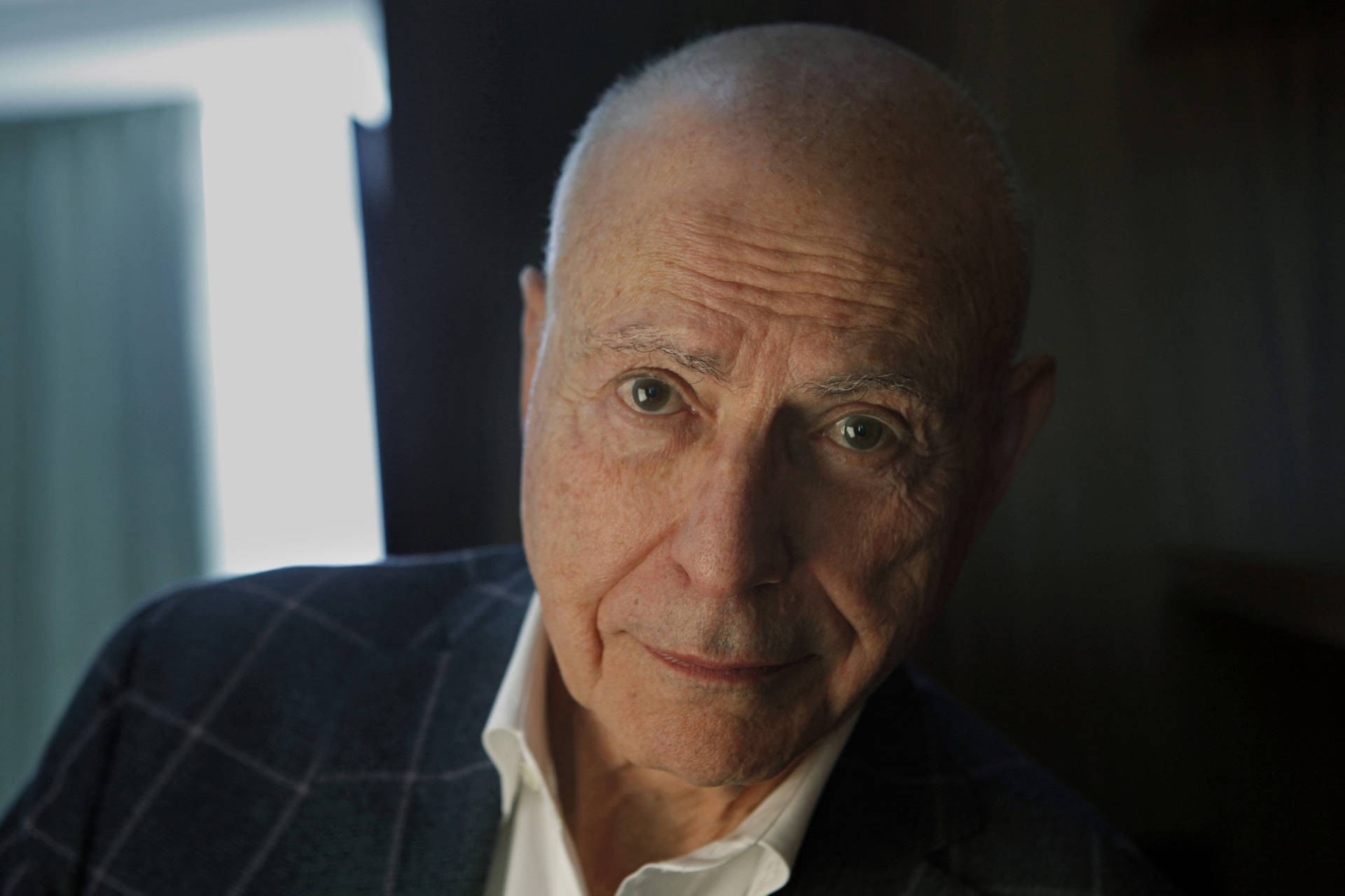 Acclaimed Actor Alan Arkin During Los Angeles Times Interview