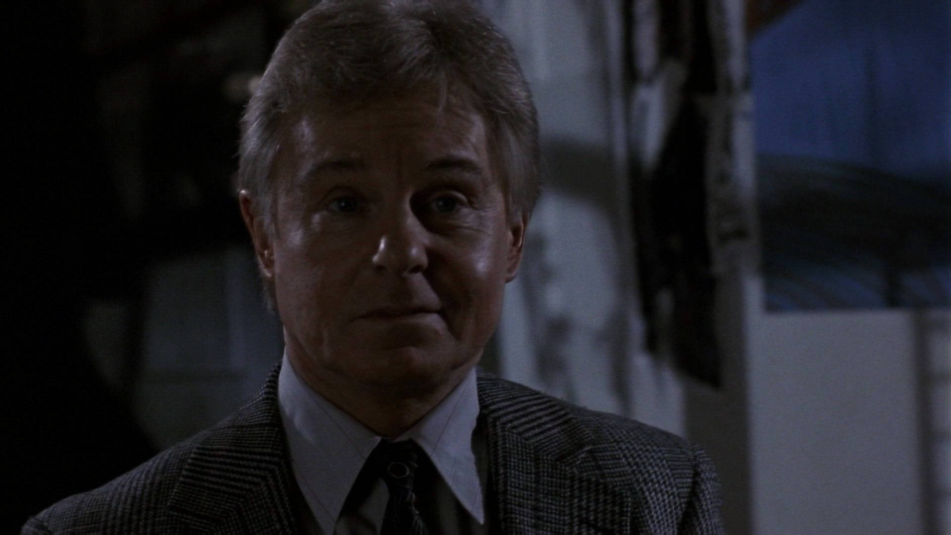 Acclaimed Actor Derek Jacobi In The Dark Background