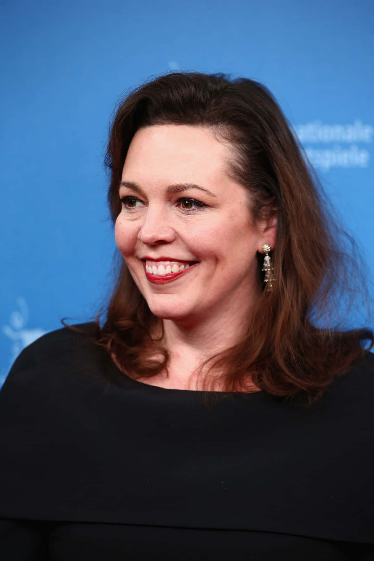 Acclaimed Actress Olivia Colman In A Portrait Pose