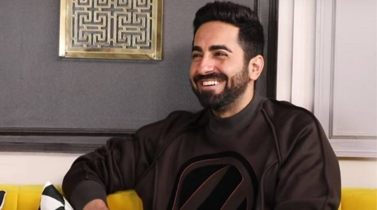 Acclaimed Bollywood Actor Ayushmann Khurrana In Charm Persona Background
