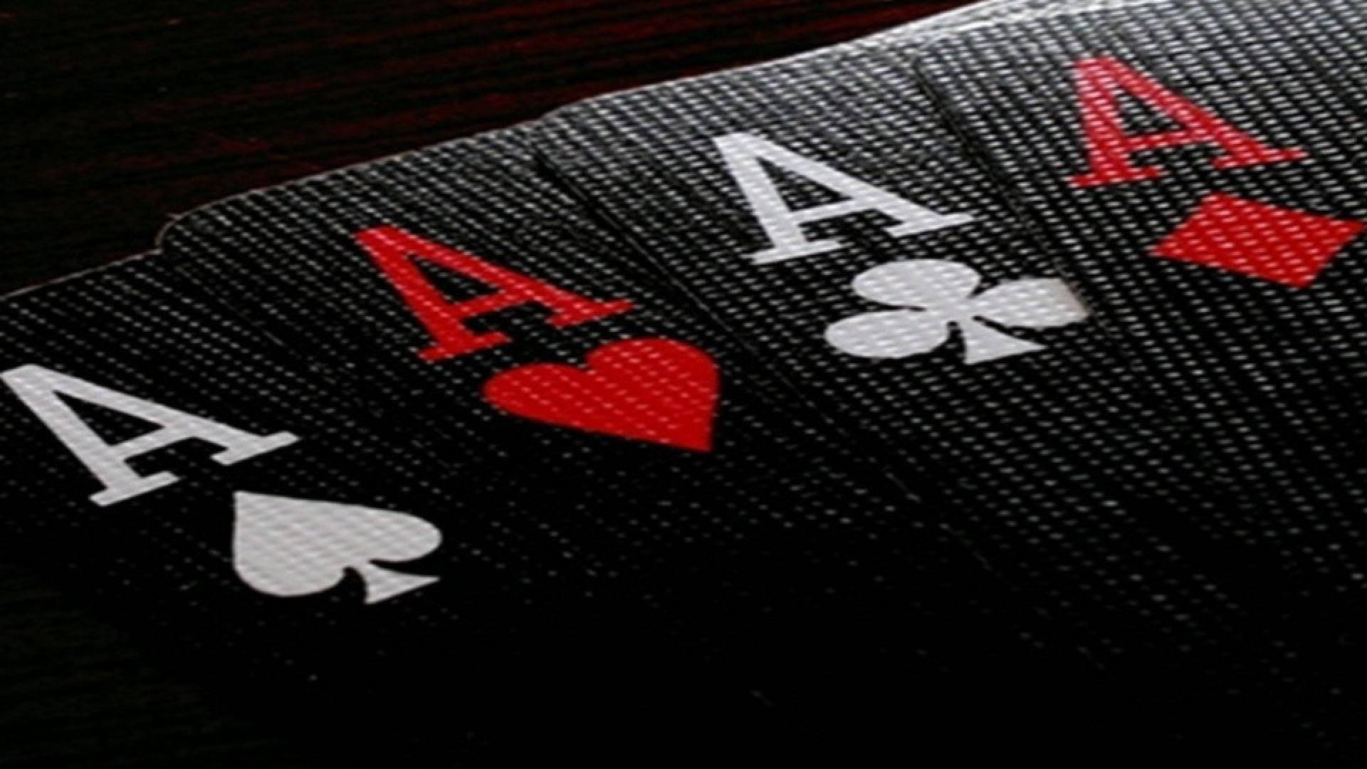 Ace Up Your Game - Experience The Thrill Of Playing Ace Card Background