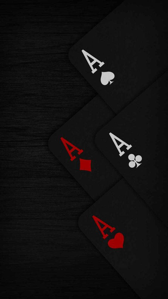 Aces And Kings Poker Card Wallpaper Background