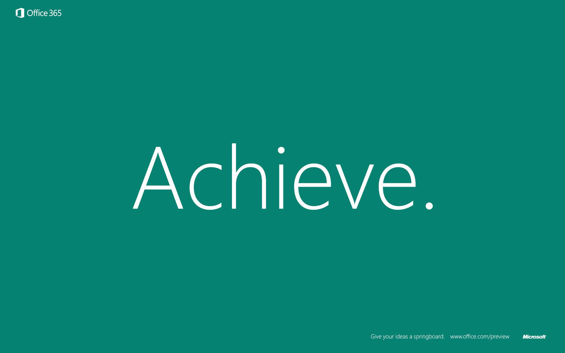 Achieve Office 365