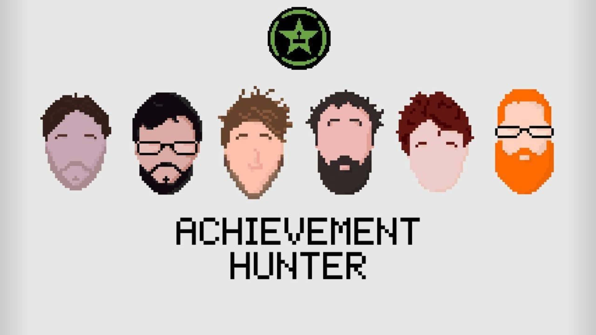 Achievement Hunter - Pixel Art Background