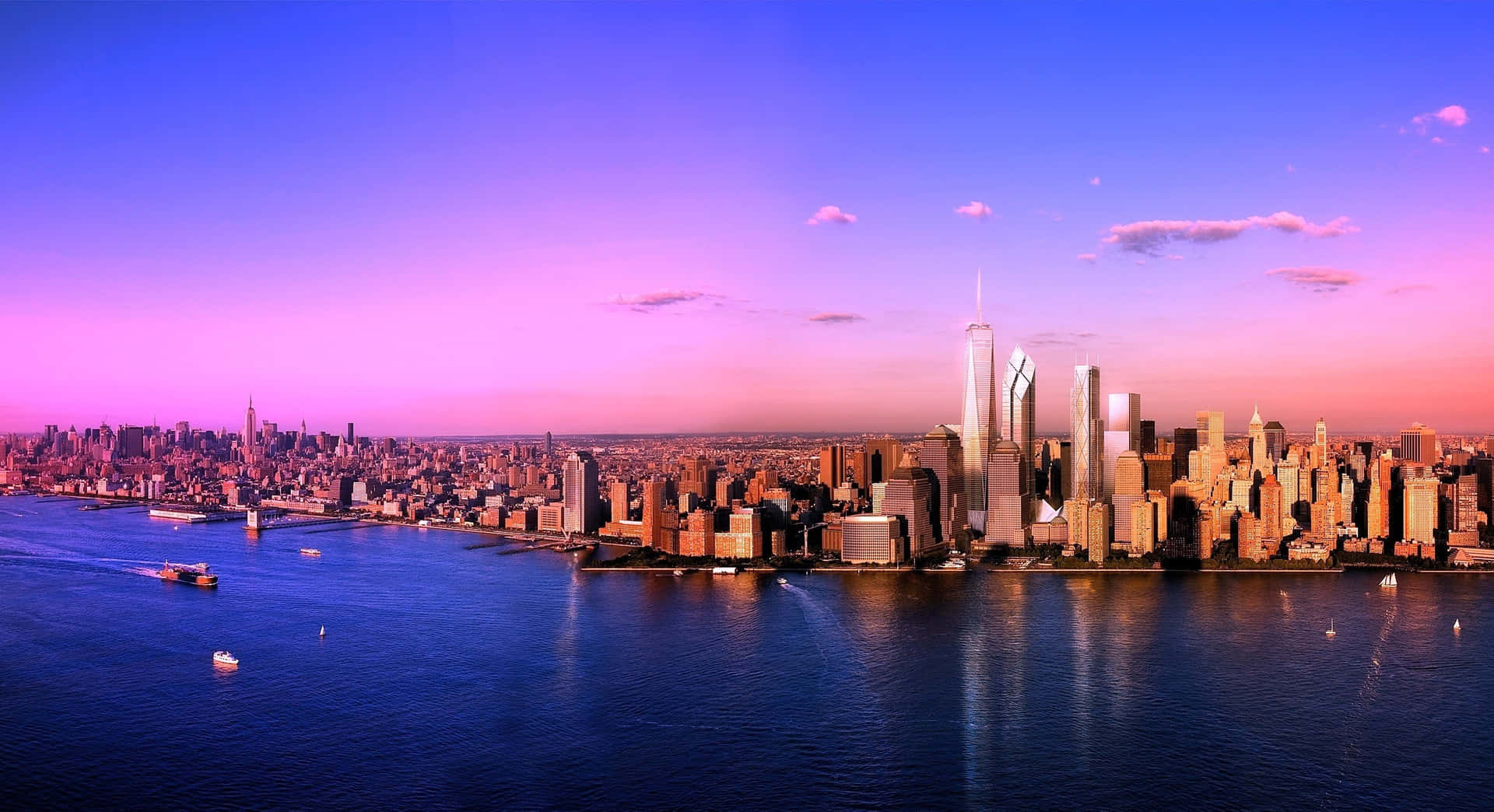 Across The City Skyline