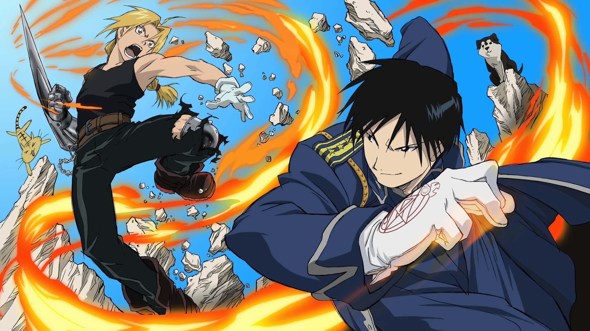 Action Anime Fullmetal Alchemist Background