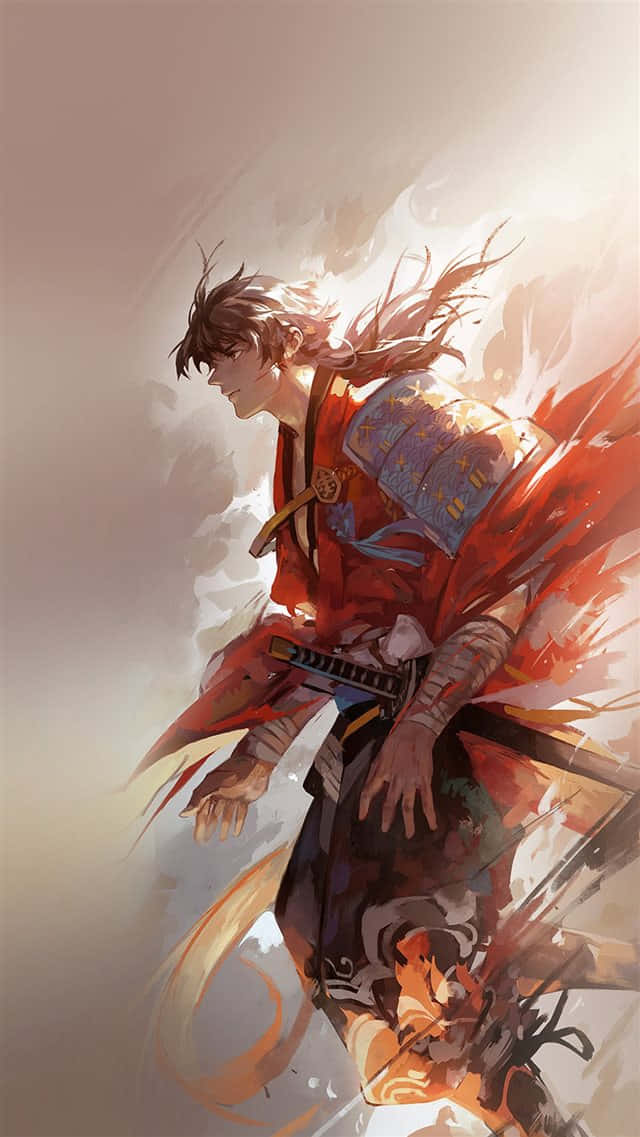 Action Anime Touken Ranbu Mutsunokami Yoshiyuki Background