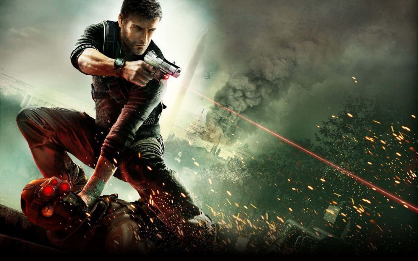 Action Chris Redfield Resident Evil Background