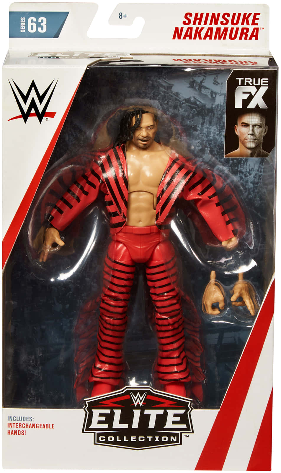 Action Figure Of Shinsuke Nakamura Background