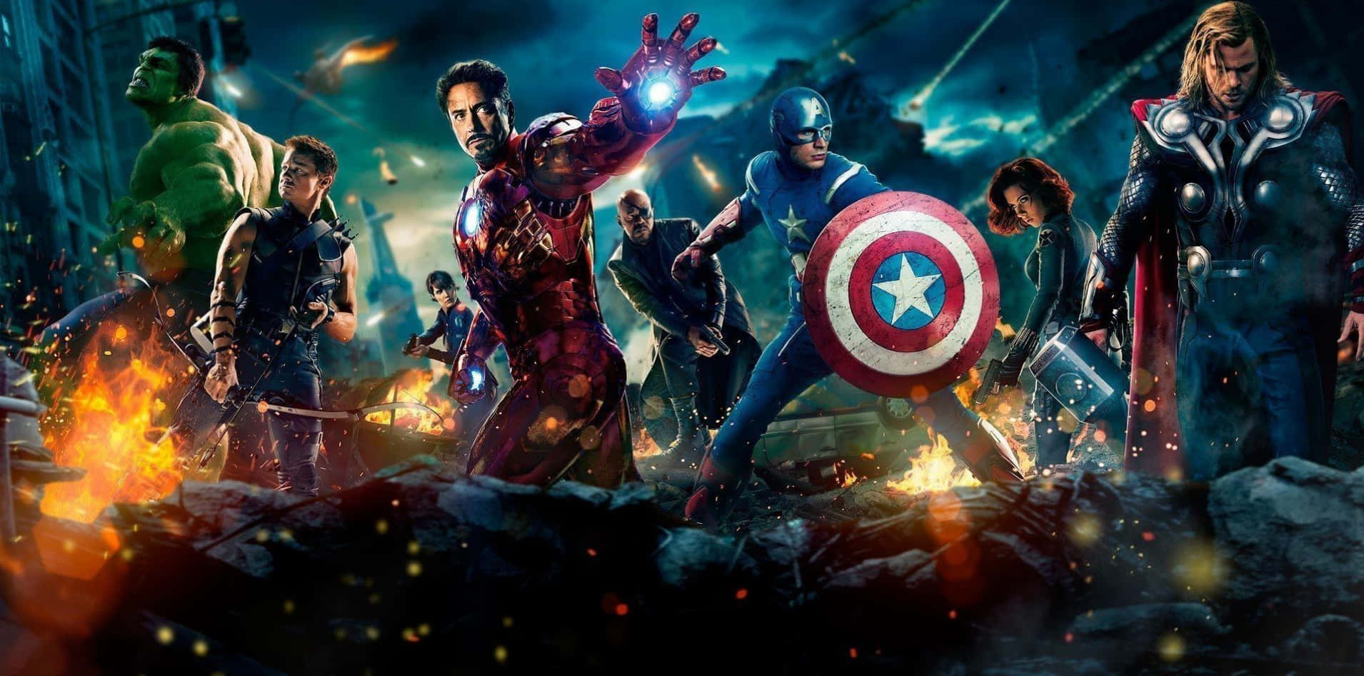 Action Marvel Avengers In New York