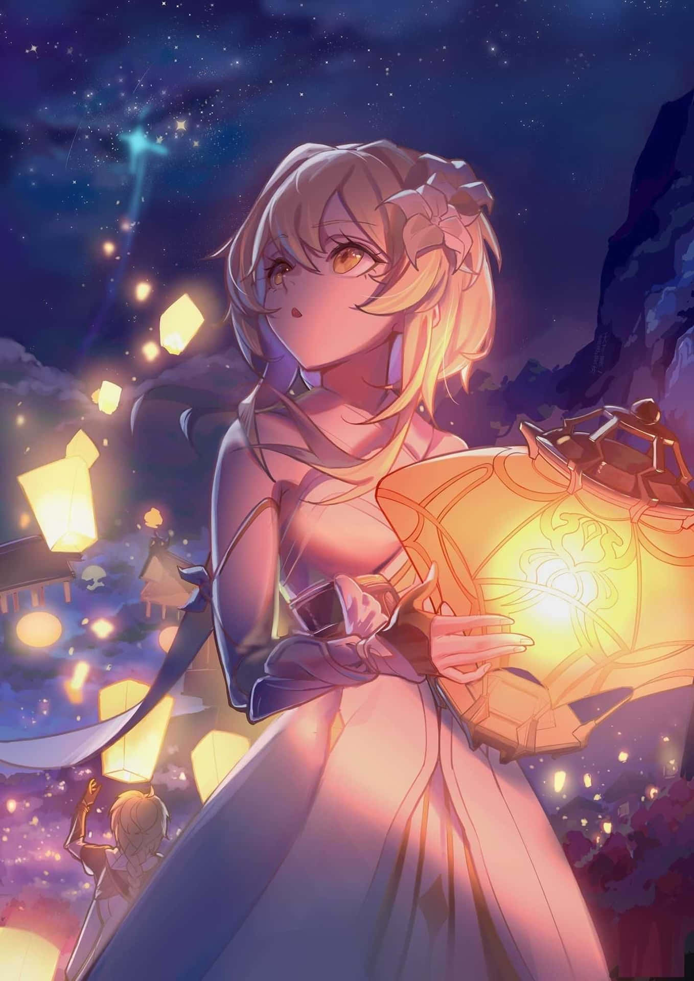 Action-packed Anime Shows Thrilling Fights Between Superheroes Background