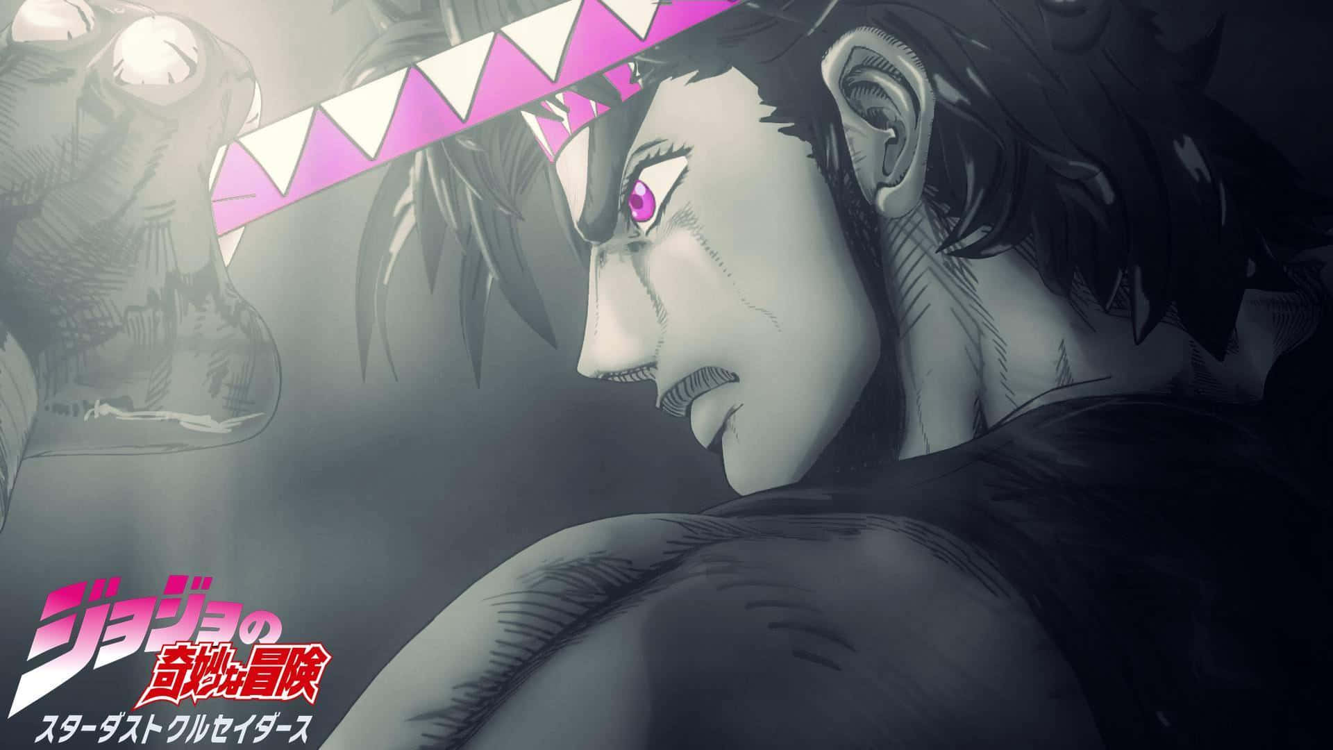 Action-packed Joseph Joestar Wallpaper Background