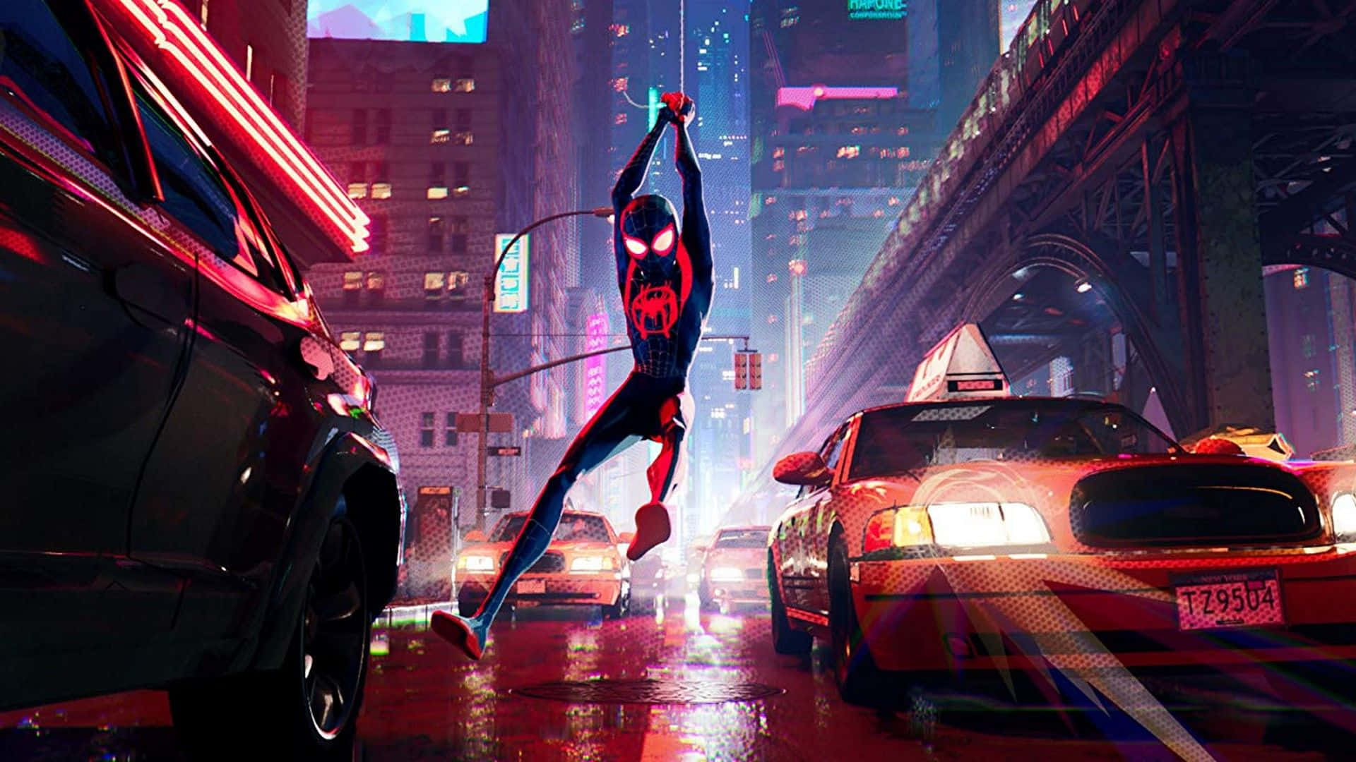 Action Sequence In A 1920x1080 Hd Movie Background