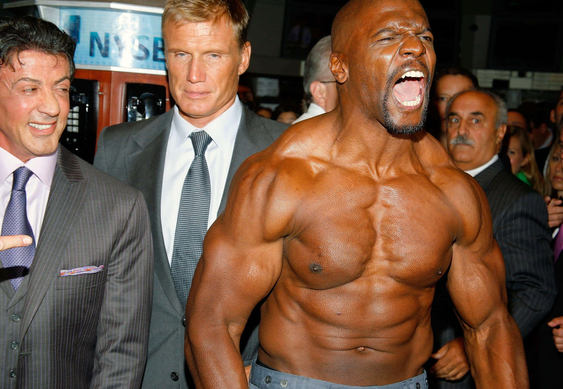 Actor And Former Nfl Player, Terry Crews. Background