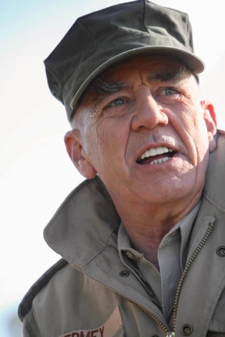 Actor And U.s. Marine Corps Veteran R. Lee Ermey. Background