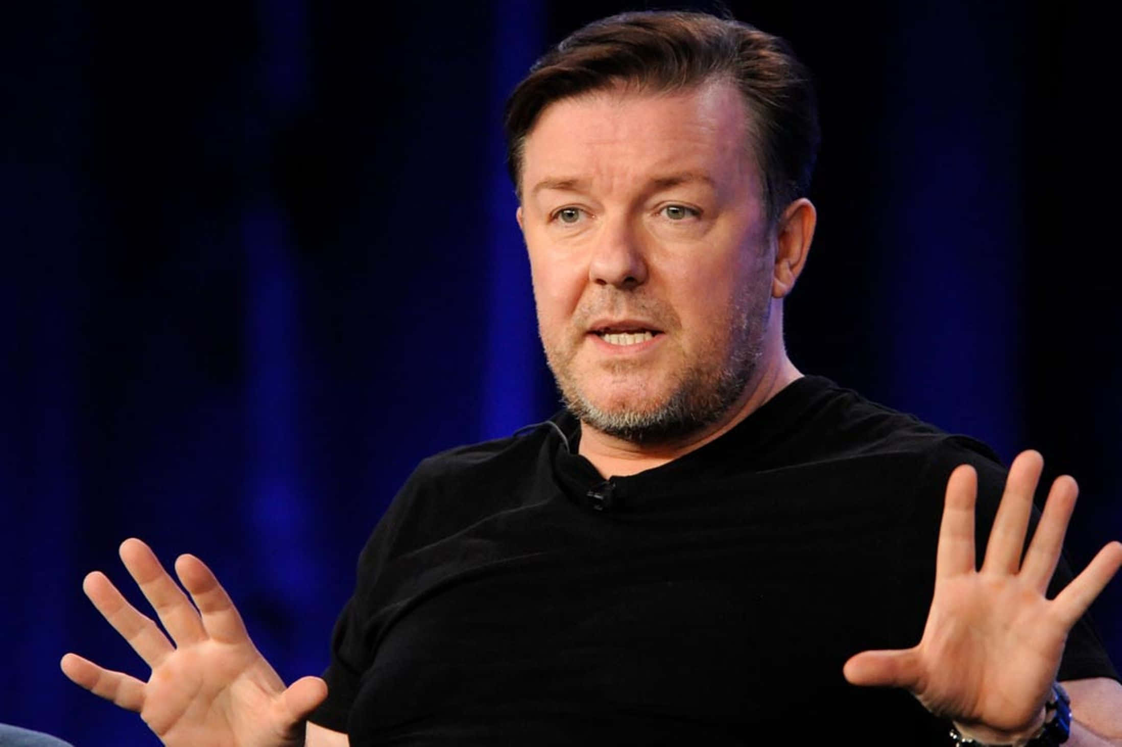 Actor, Comedian, And Producer Ricky Gervais