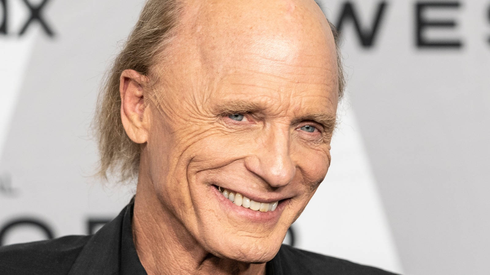 Actor Ed Harris Toothy Grin At Westworld Season 4 Premiere Background