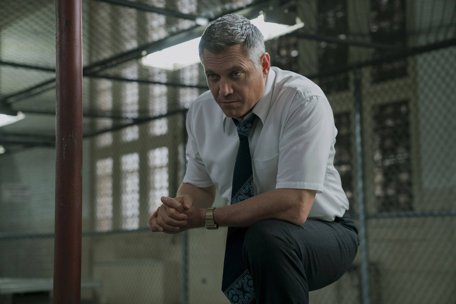 Actor Holt Mccallany As Bill Tench In Mindhunter Background