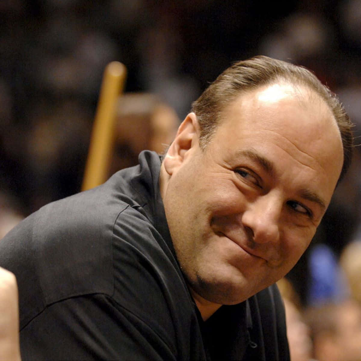 Actor James Gandolfini In His Role As Tony Soprano Background