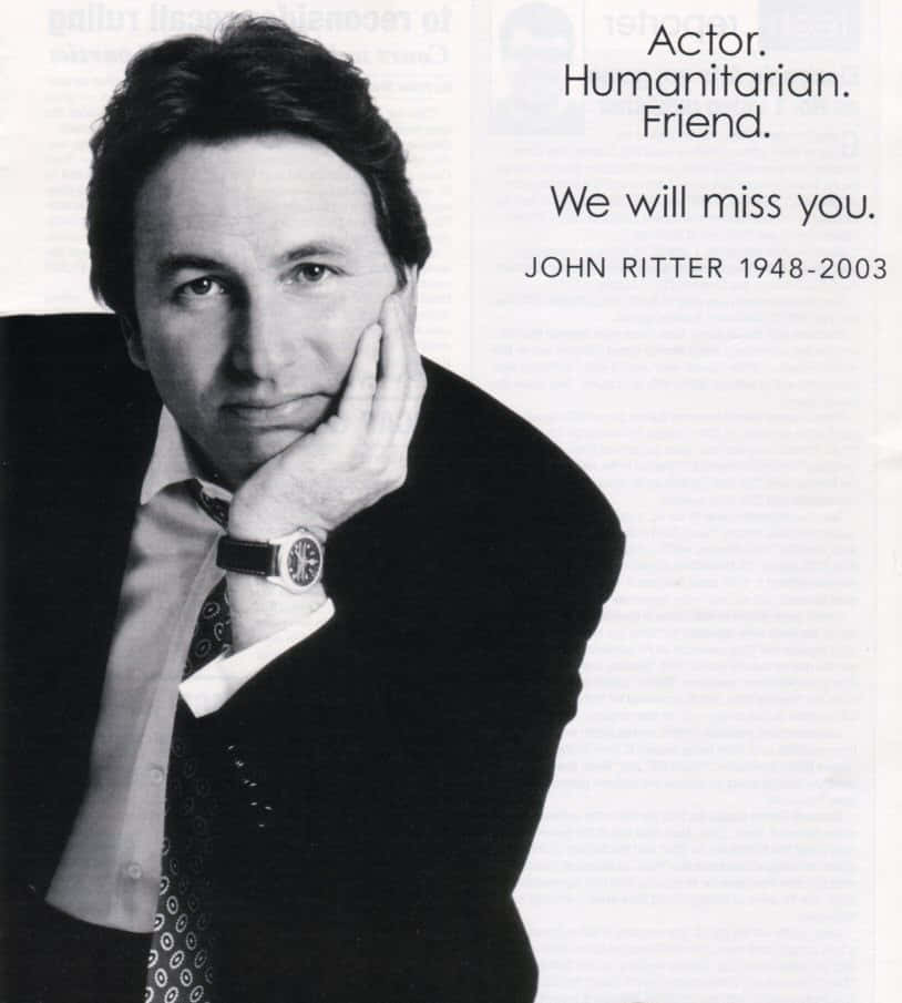 Actor John Ritter Background
