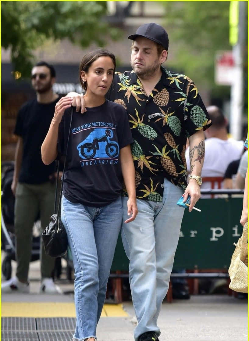 Actor Jonah Hill Poses In Venice, California