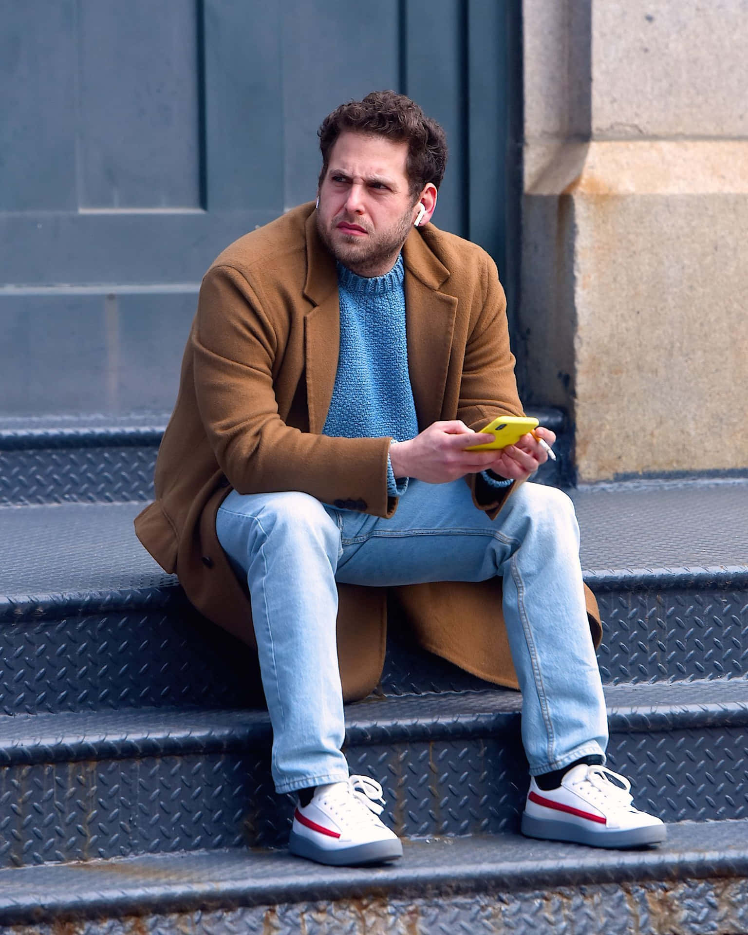 Actor Jonah Hill, Star Of Hit Films Such As Superbad And 21 Jump Street.