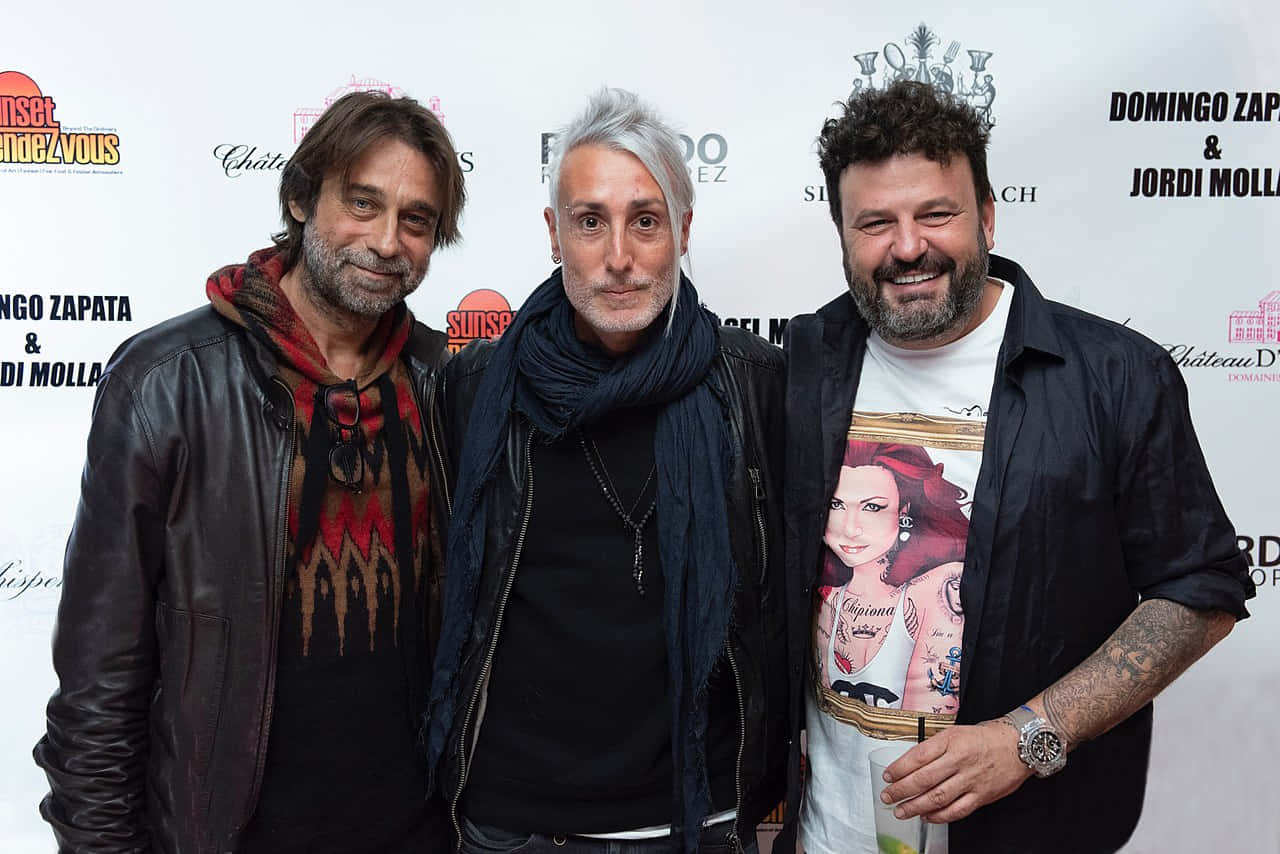 Actor Jordi Mollà Poses For A Dramatic Portrait Background