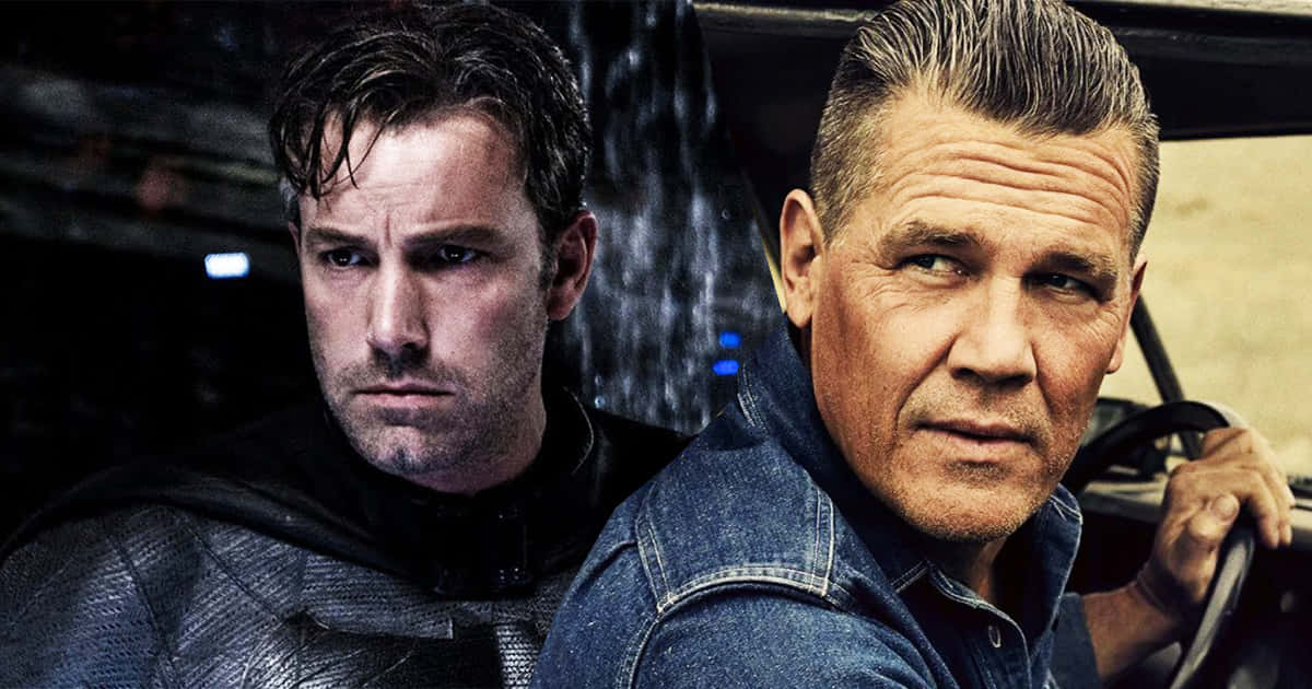 Actor Josh Brolin Poses For A Photo Background