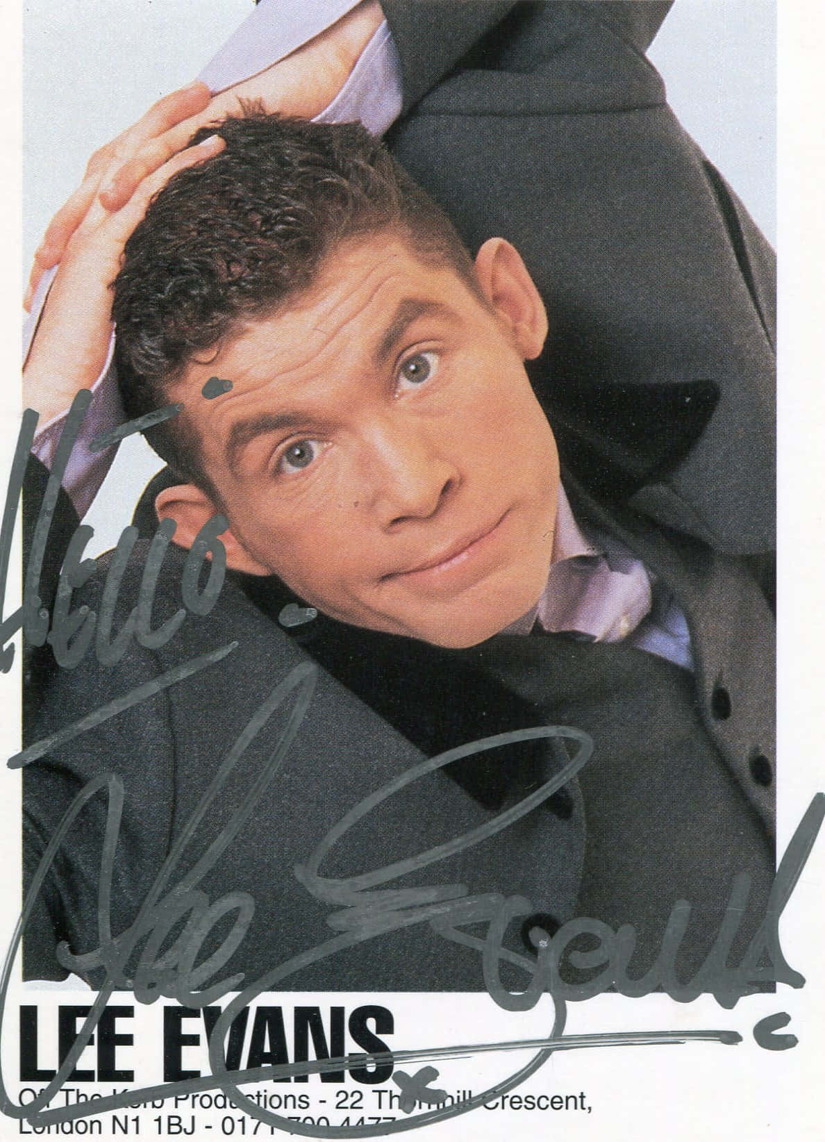 Actor Lee Evans In A Comedy Role Background