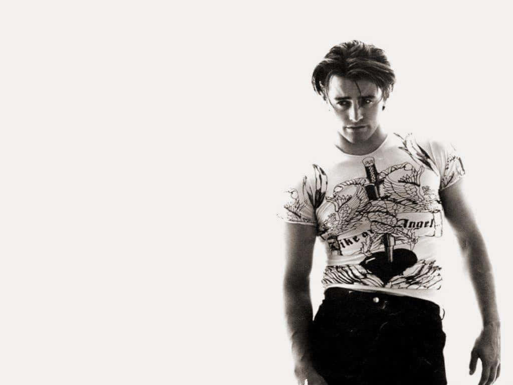 Actor Matt Leblanc On The Red Carpet Background