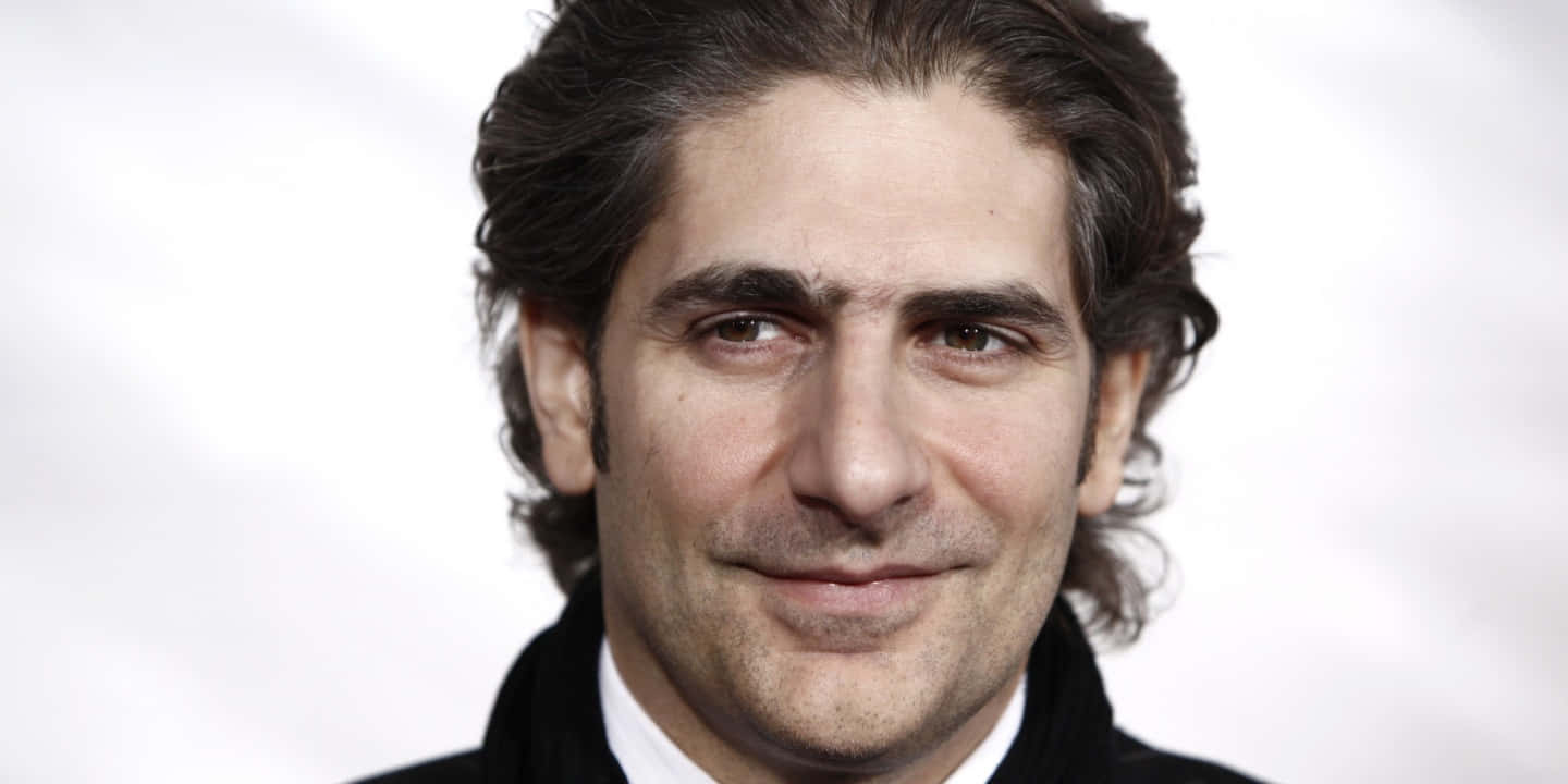 Actor Michael Imperioli Enters The Red Carpet. Background