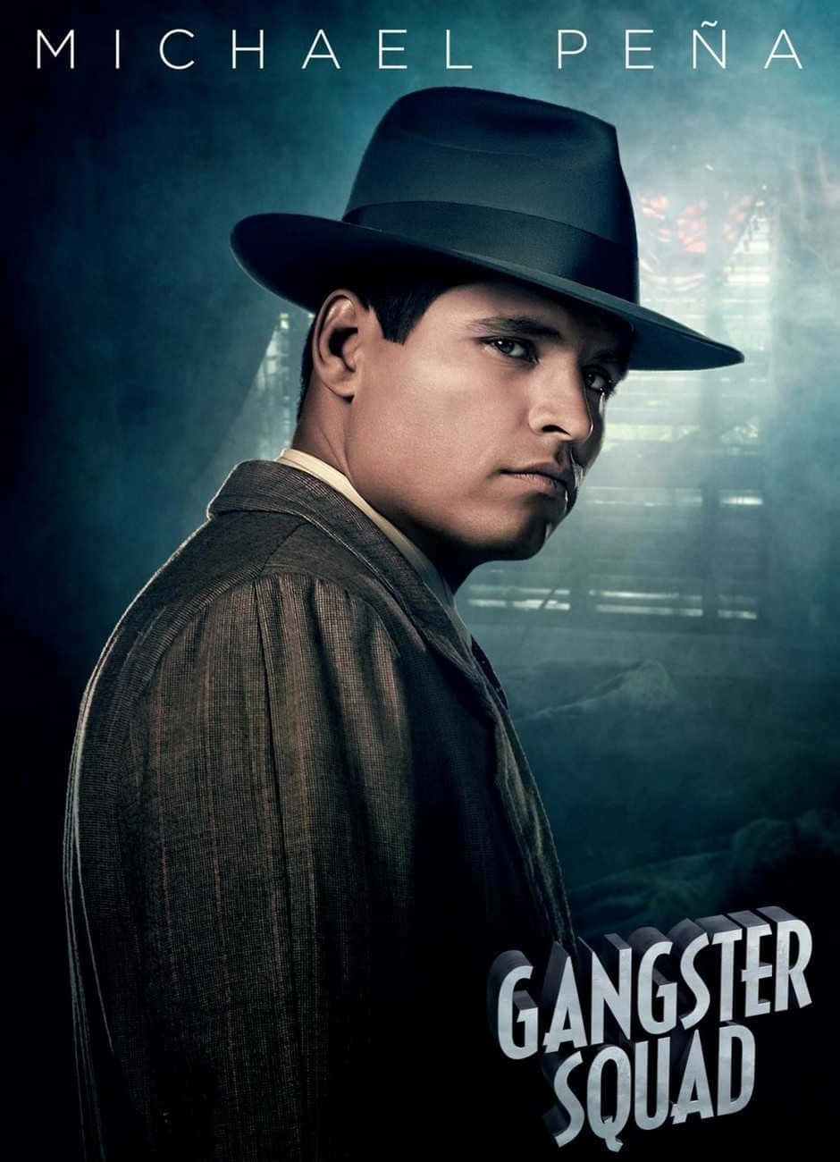 Actor Michael Peña. Background