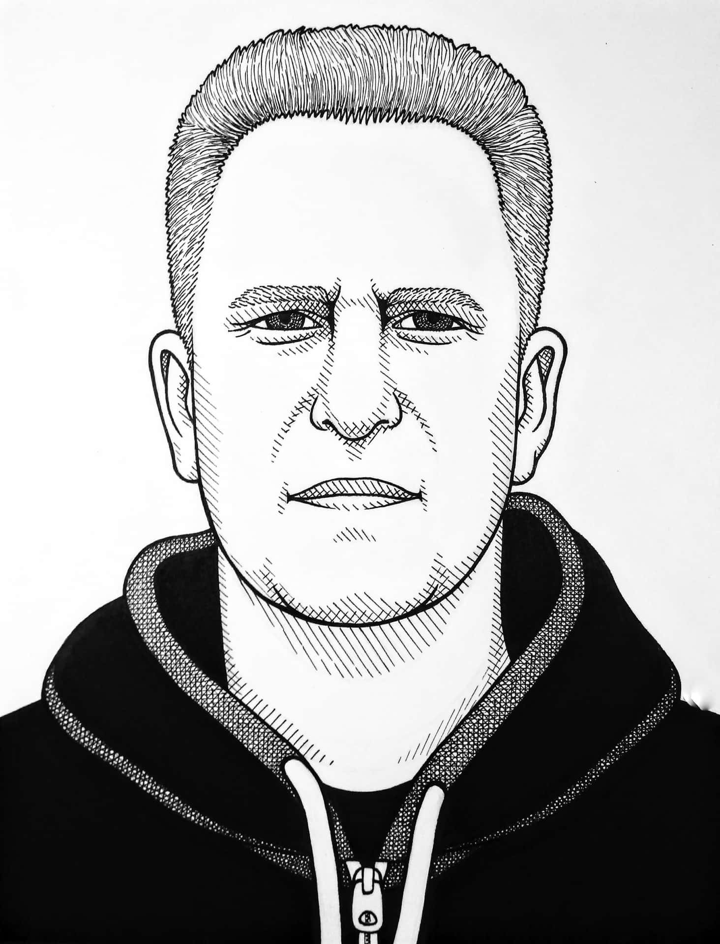 Actor Michael Rapaport In Character