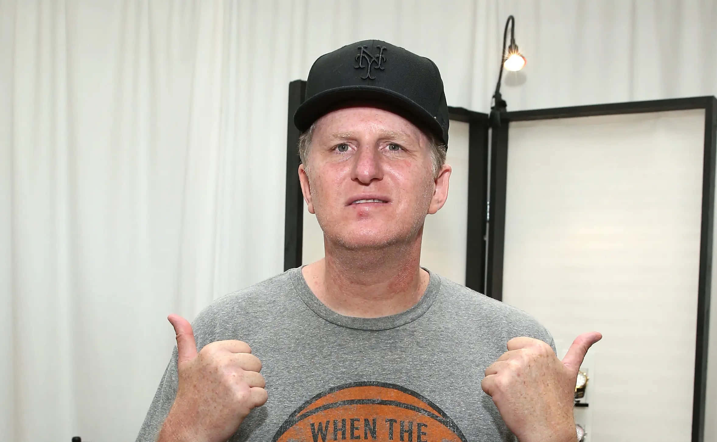 Actor Michael Rapaport Posing For A Publicity Photo