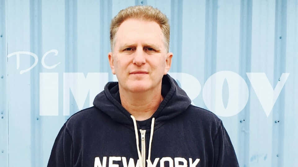 Actor Michael Rapaport Sports A Leather Jacket And Baseball Cap