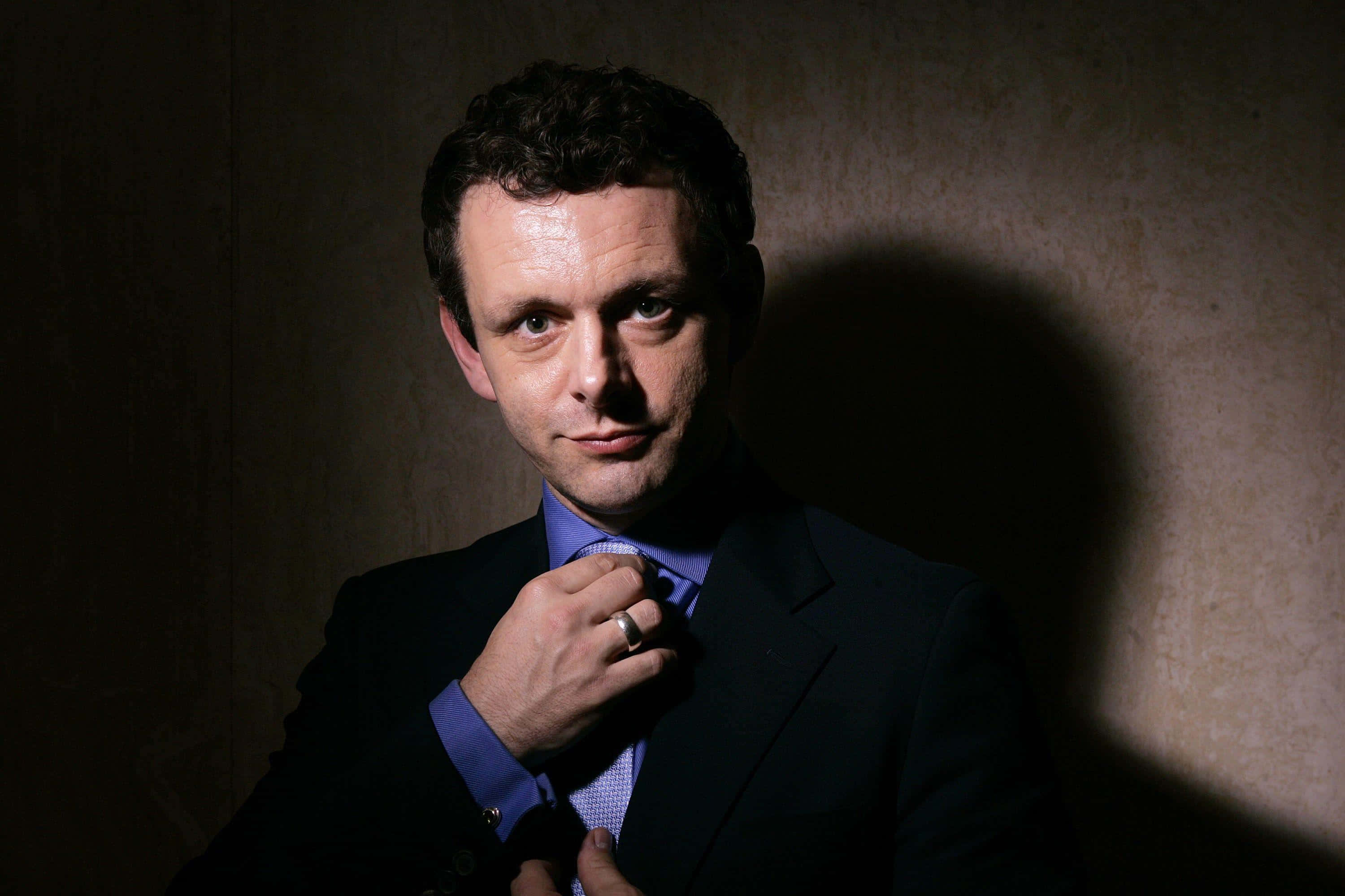 Actor Michael Sheen Showcases His Famed Charisma Background