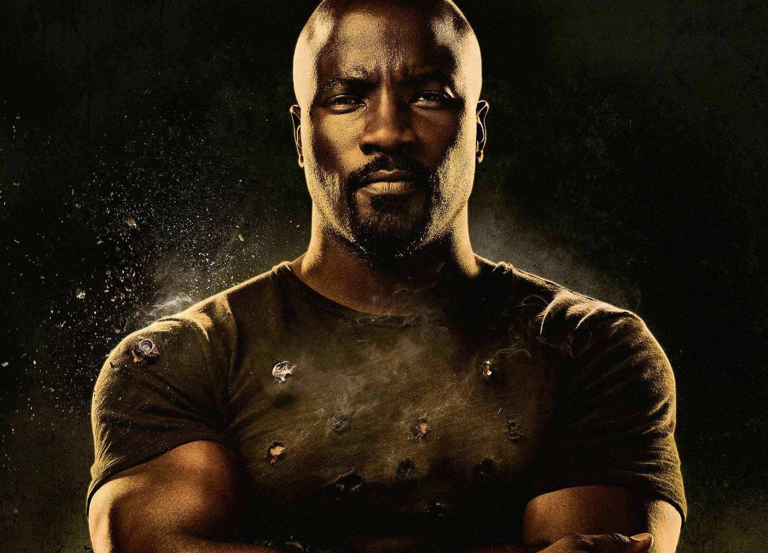 Actor Mike Colter As Luke Cage Background