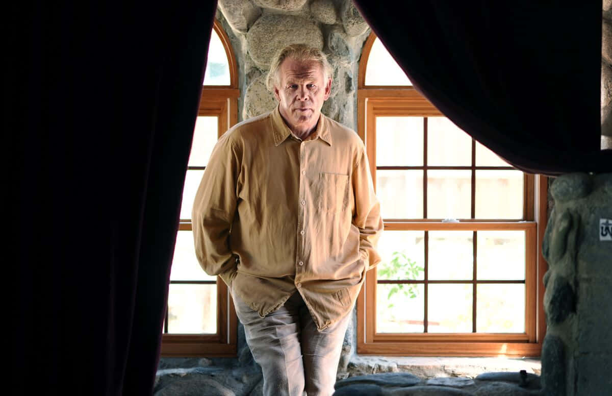 Actor Nick Nolte Poses In Front Of The Camera