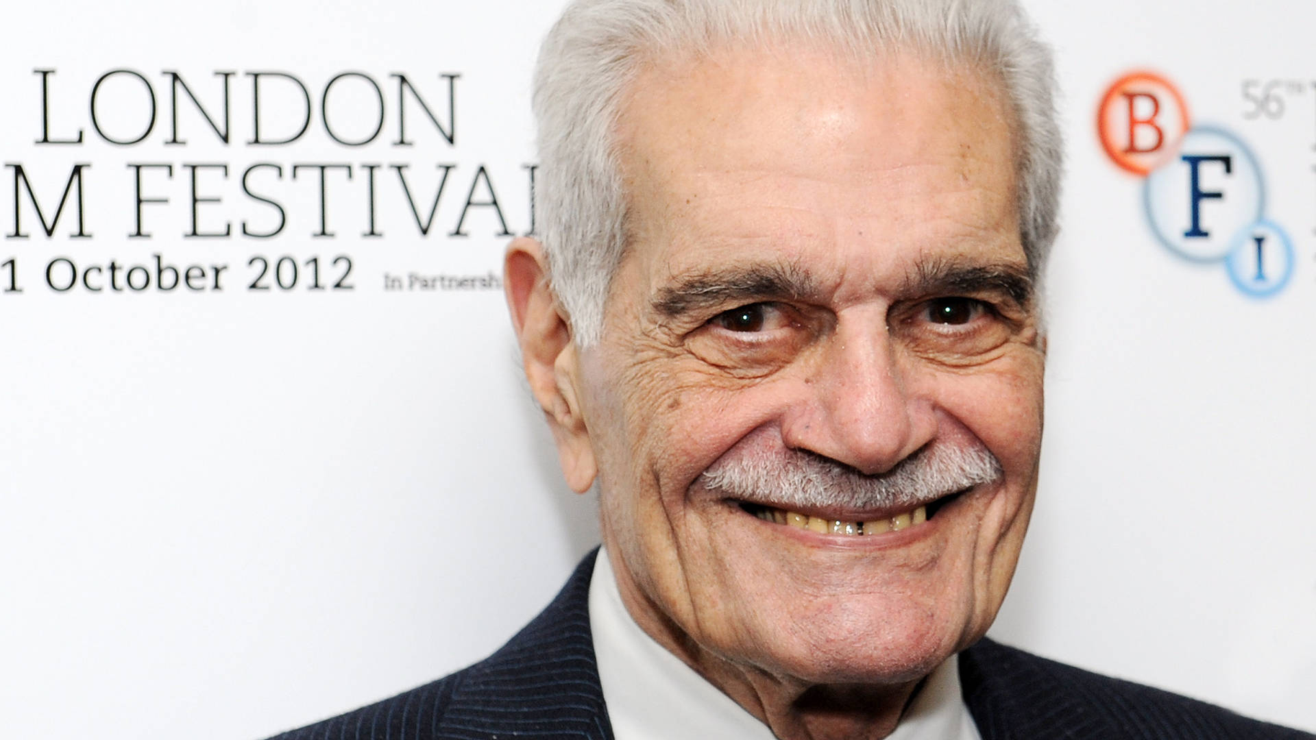 Actor Omar Sharif London Film Festival Background