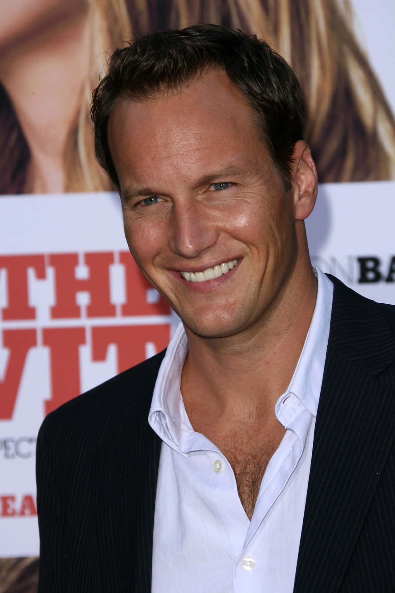 Actor Patrick Wilson Attending A Golden Globe Event Background