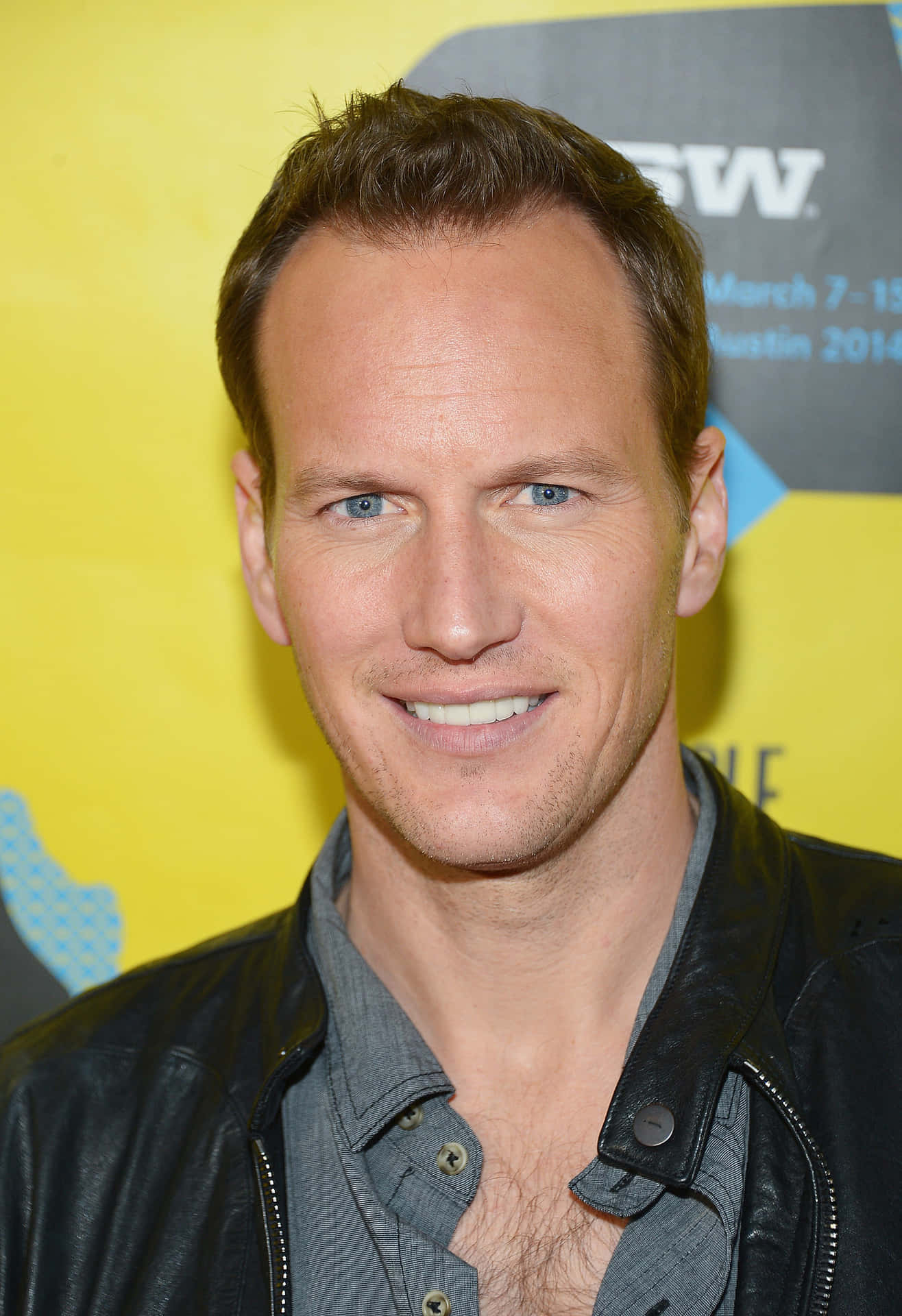 Actor Patrick Wilson On Set For His New Movie