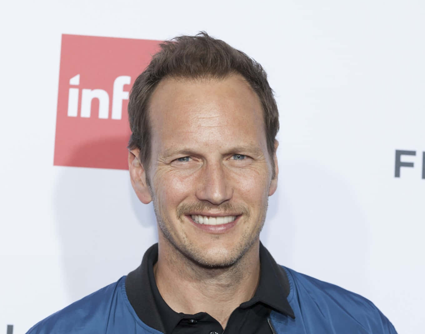 Actor Patrick Wilson Smiles At The Camera