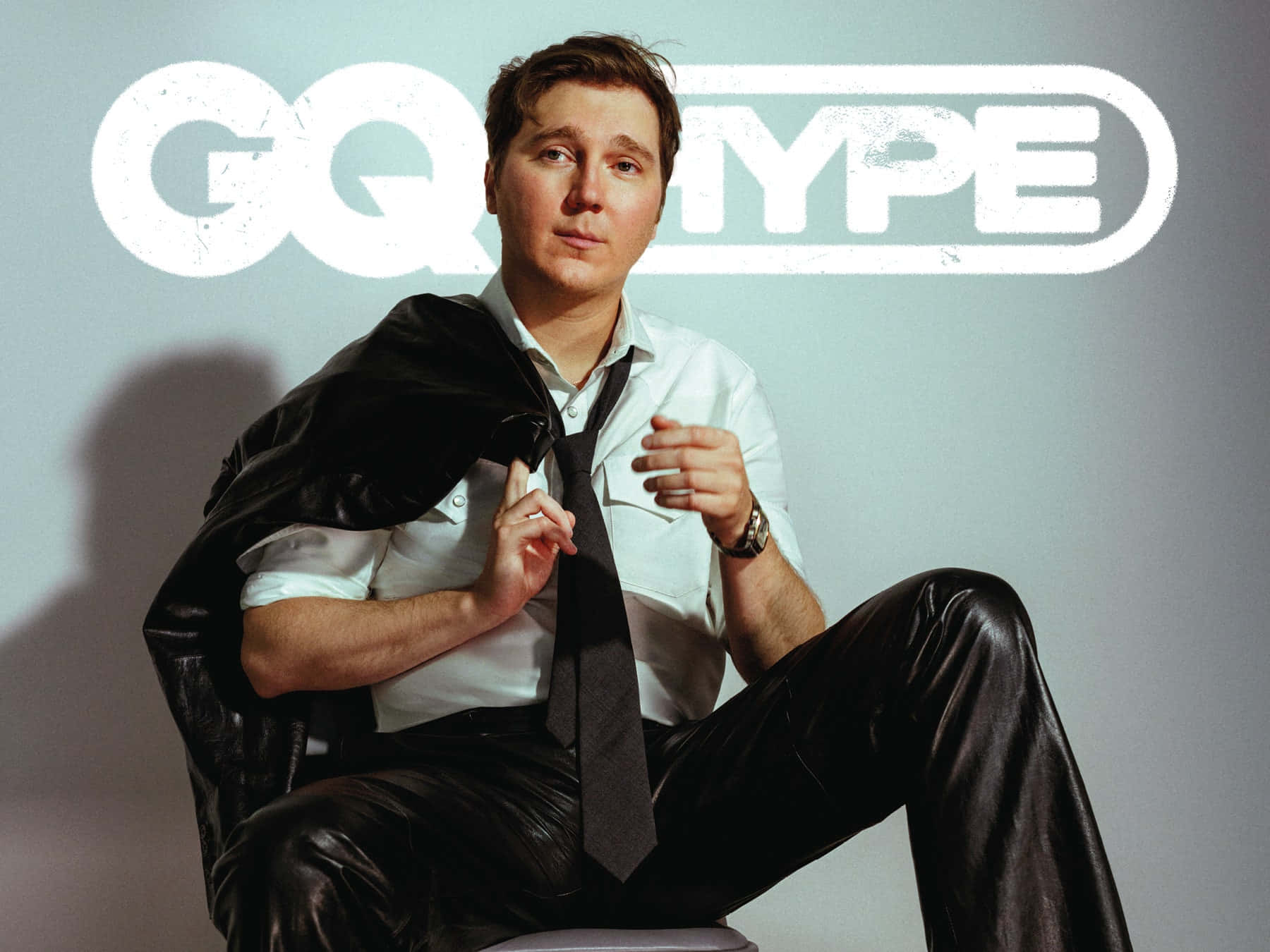 Actor Paul Dano At The 75th Annual Golden Globe Awards Background