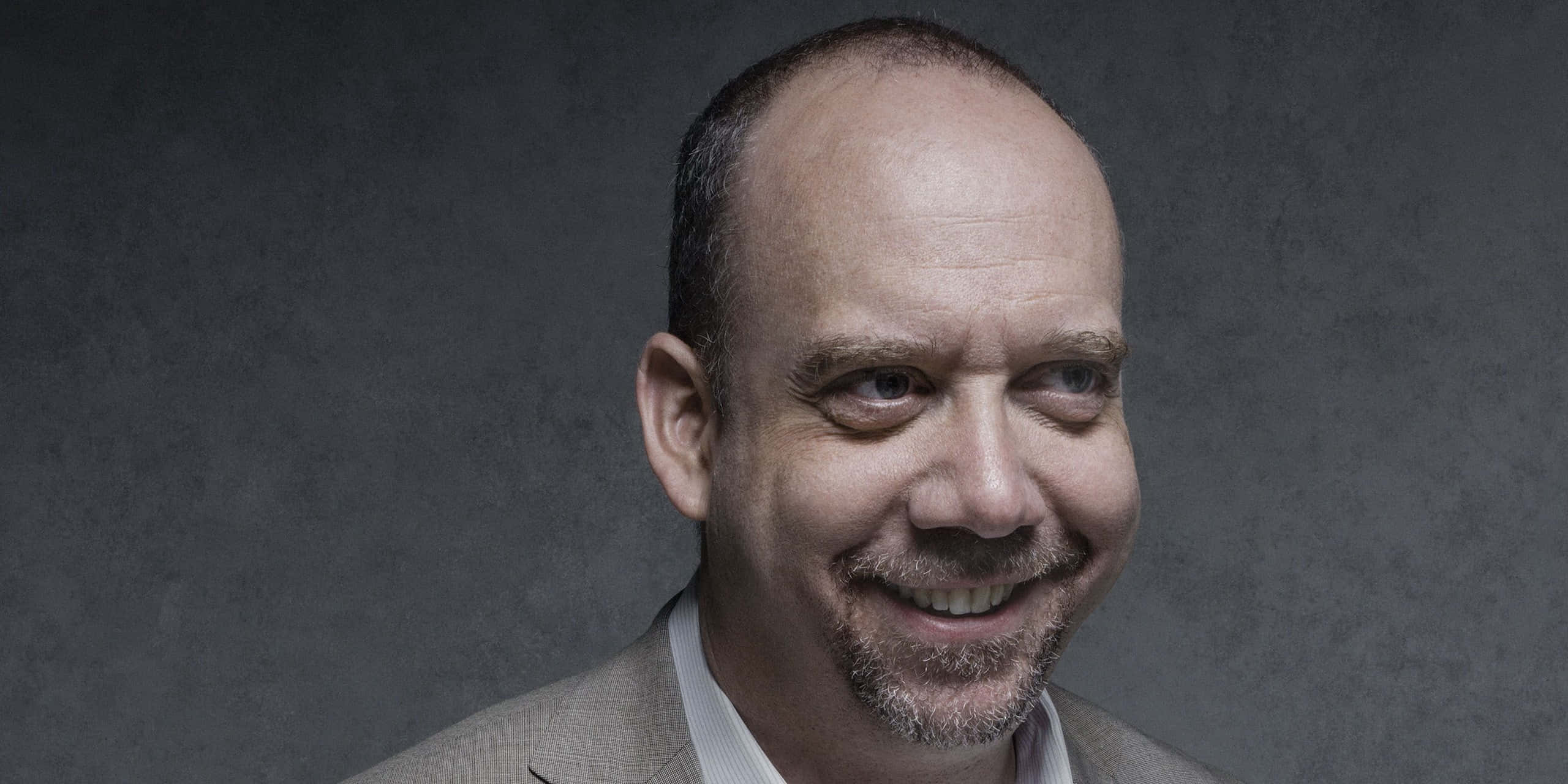Actor Paul Giamatti With Casual Style Background