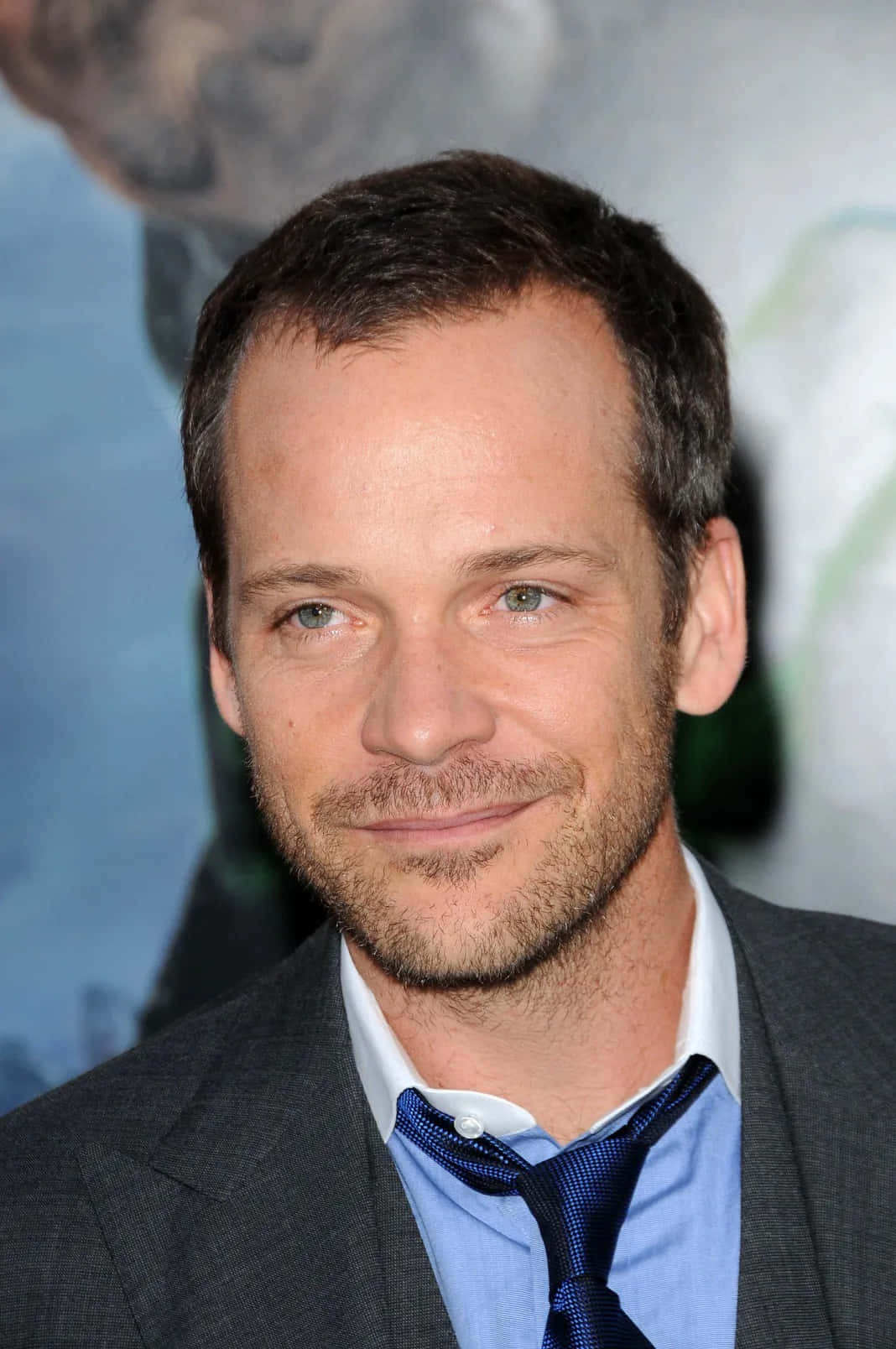 Actor Peter Sarsgaard In A Chic Suit Background
