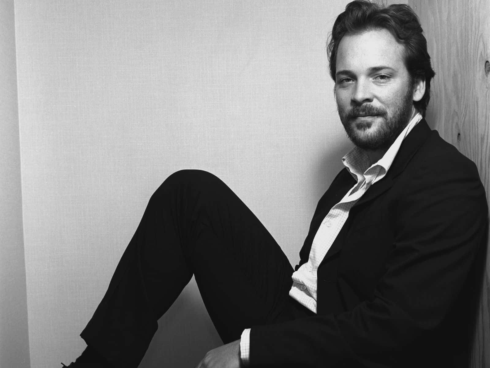 Actor Peter Sarsgaard In A Publicity Shot Background
