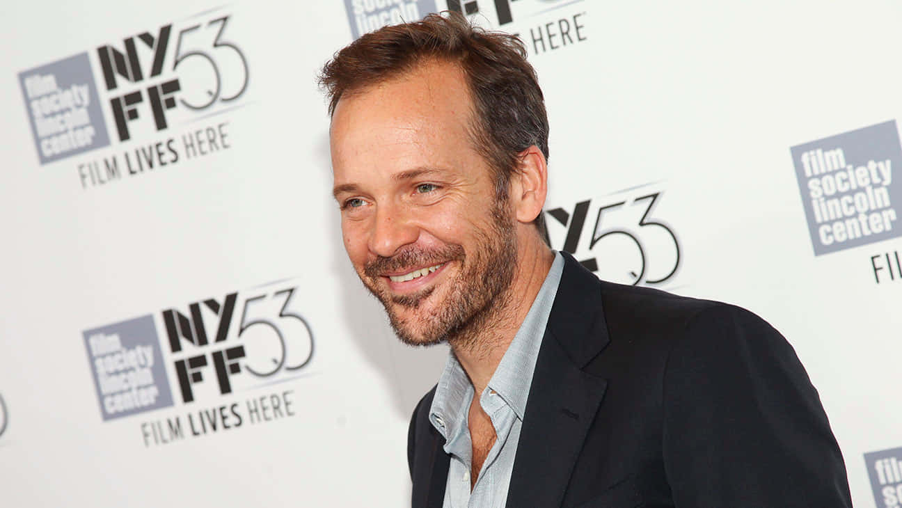 Actor Peter Sarsgaard Poses For A Portrait Background